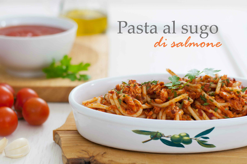 Pasta al sugo di salmone